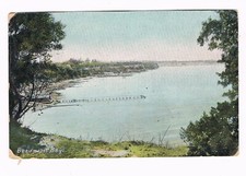 BEAUMARIS BAY POSTCARD - Beaumaris Bay Isle of Anglesea Vintage Postcard