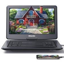 19" Portable DVD CD Player