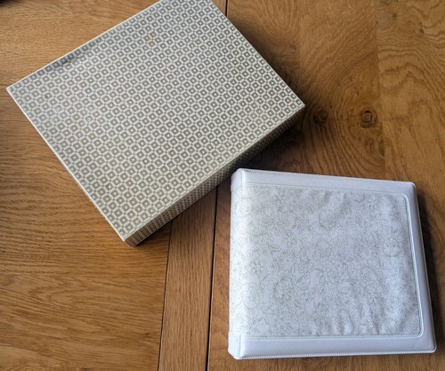 Vintage 80s wedding album - vintage,
