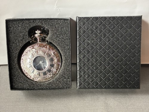 Silver pocket watch - watch, with