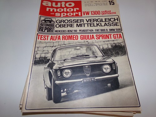 Auto motor sport 1965 - auto,