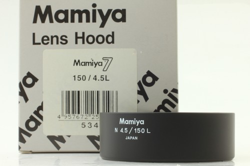Unused box mamiya lens hood - mamiya,