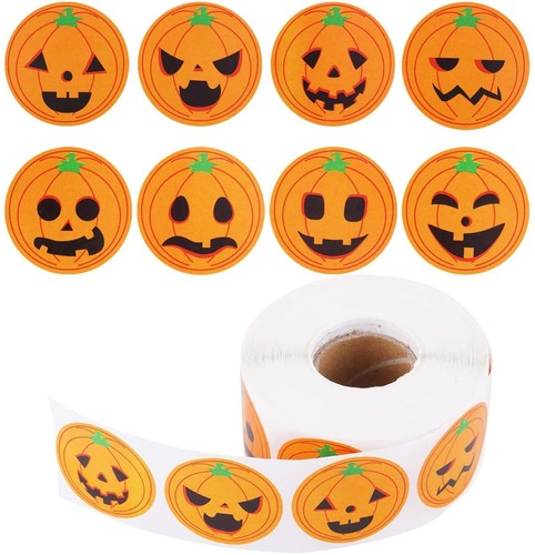 Halloween pumpkin stickers - pumpkin,