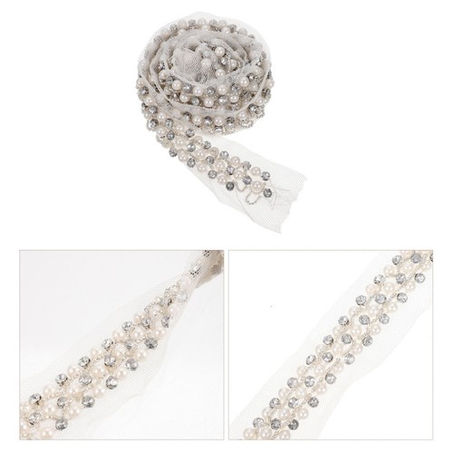 Rhinestone chain trim - chain,