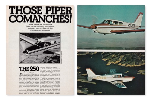Piper 180 250 comanche - piper, 180,250