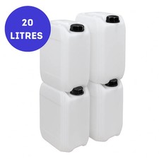 4 x 20L Water Container Heavy