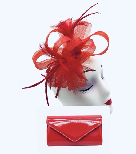 Fascinator and click - fascinator, bag