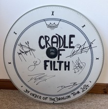 Cradle of Filth Autographed