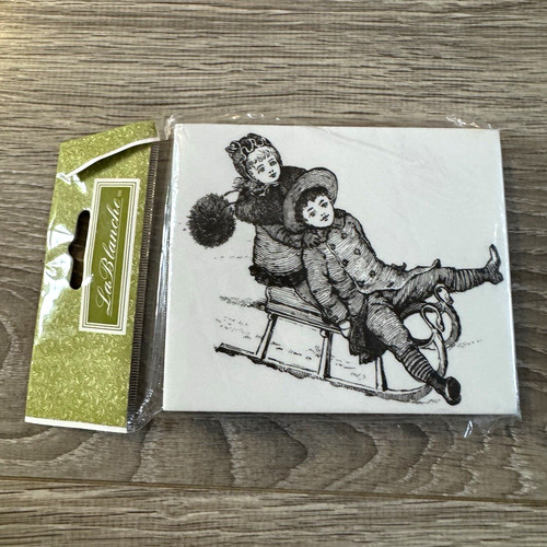 Blanche rubber stamp - la,