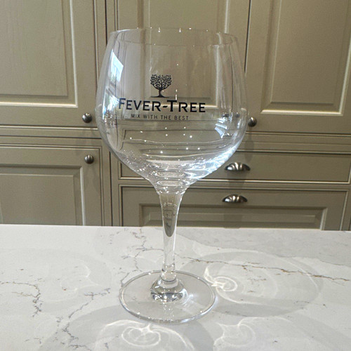 Fever tree clear stemmed - clear, round
