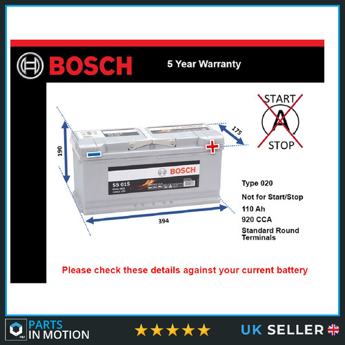 Battery fits audi c6 - fits,