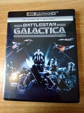 Battlestar Galactica - The Movie (1978) - 4k Ultra HD and blu ray set