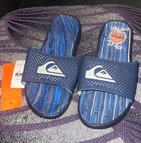 Quiksilver men blue slider - men's,