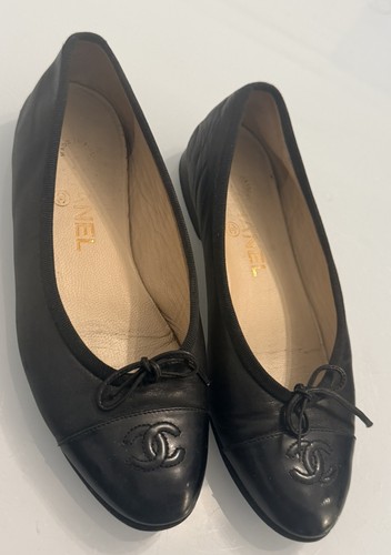 Chanel black leather - chanel,