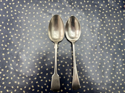 Antique silver plate serving - antique,