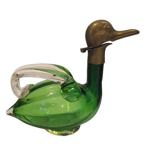 1940s austrian green art - 1940s, glass