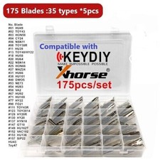 175 PCS Car key Blank suitable for Keydiy XHorse Remote Key Blades  UK SALE!!! ~