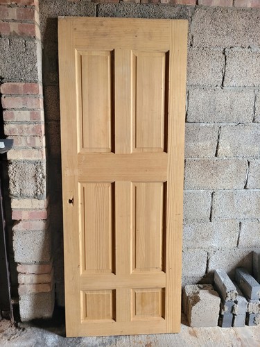 Solid pine panel interior - 6-panel,