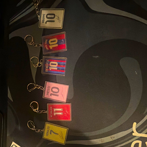 Ronaldo,Salah,Messi,Dembele,La