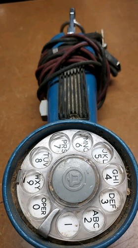 Vintage blue rotary - vintage, butt