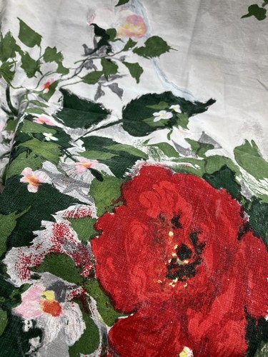 Vintage 1950s floral screen - 1950s,