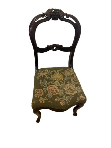 Antique victorian balloon back - antique,