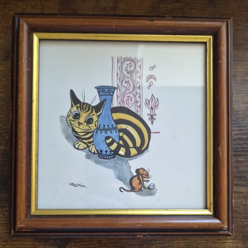 Louis wain framed - louis,