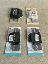 4 Edger Punches, EK Success Craft Punching Tools, for Card Making, Scrapbooking 