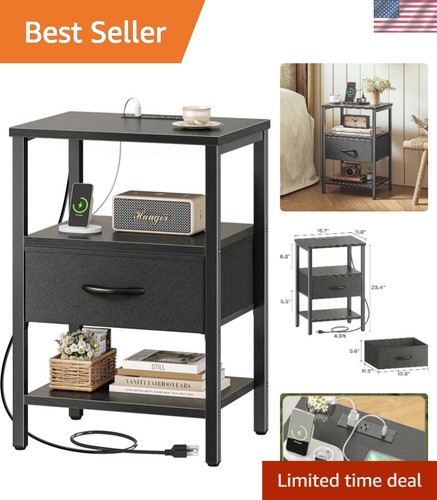 Chic bedside table with - chic,