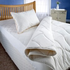 Wool Fill Mattress Protector