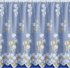 Marigold White Net curtain -