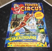 1987 Blackpool Tower Advertisement Brochuer BBC Chucklehounds Chuckle Brothers
