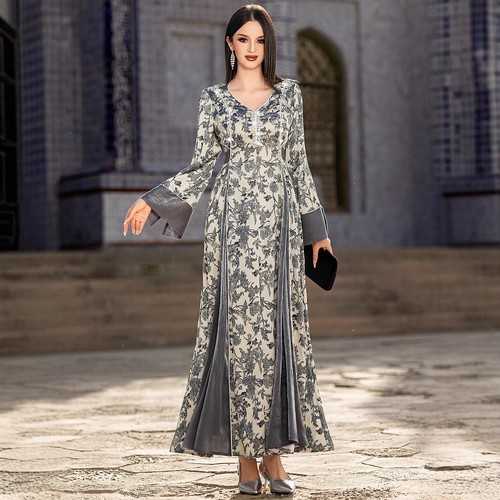 Dubai women muslim floral - women,