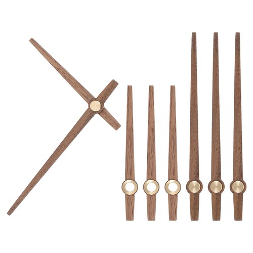 Clock hands kit set wooden - clock,