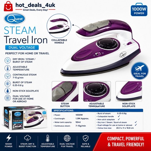 Quest 1000w travel steam - quest,
