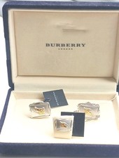 Burberry cufflinks tie pin set - tie,