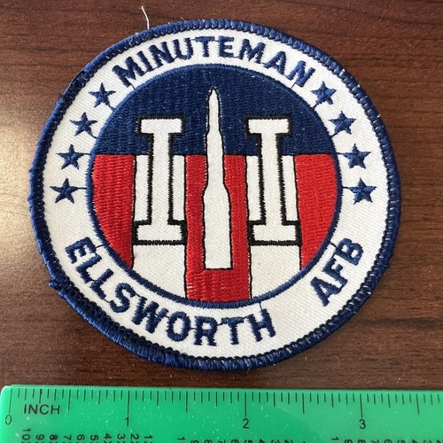Ellsworth afb minuteman patch - afb,