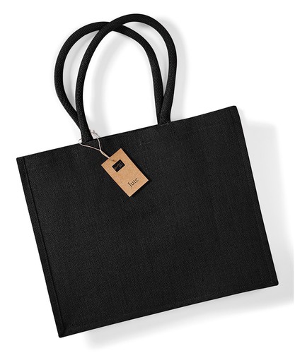 Large jute shopping - large, bag