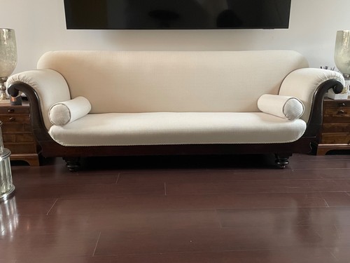 Victorian chaise longue empire