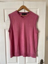Nautica mens pink sleeveless