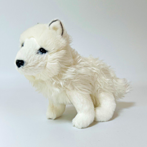 Polar fox plush soft toy - plush,