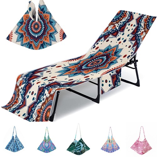 Microfibre beach sun lounger - beach,