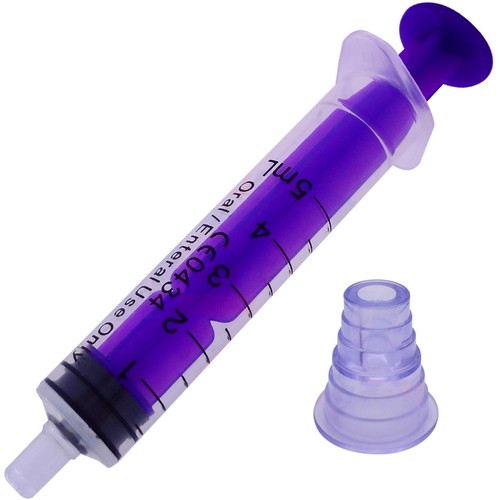 Oral medicine fluid - fluid, syringe