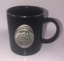3D Embossed Paul Revere Boston Massachusetts Badge Coffee Mug Tea Cup Souvenir