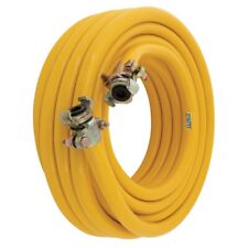 Compressor Air Hose 3/4" Plant Breaker 15 M Meter and Rubber Couplings (50ft)