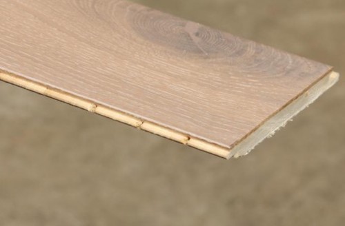 Engineered white washed oak - white,