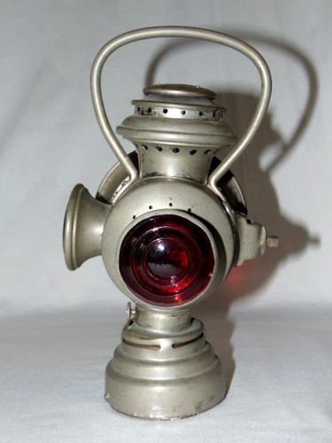 Antique neverout bicycle lamp - neverout,