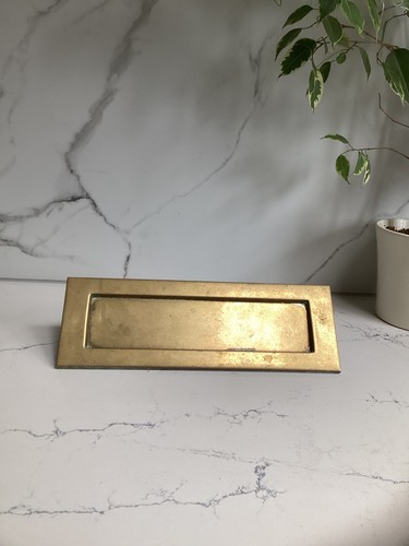 Vintage solid large brass