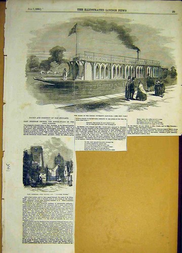 Original old antique print - original,