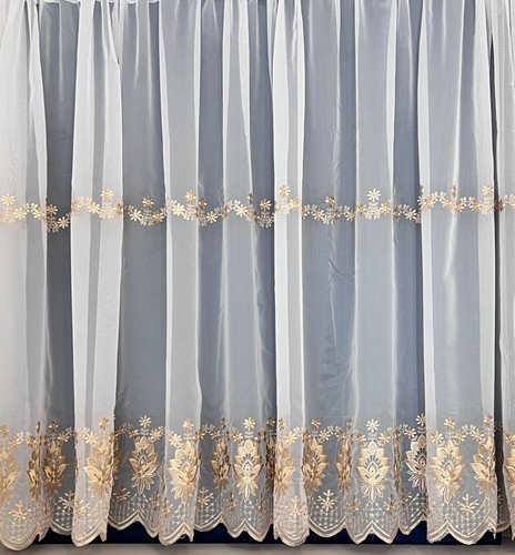 Eva gold embroidered - gold,